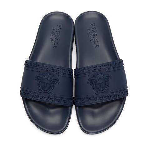 sandales homme versace|Versace leather sandals men.